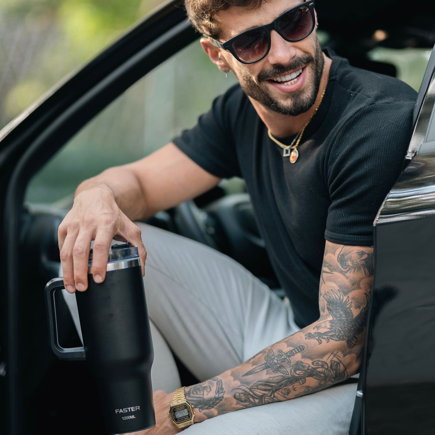 Copo Térmico Black 1200ml