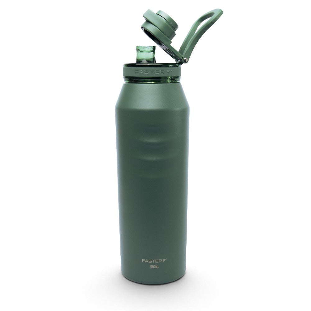 Garrafa Térmica Faster Oásis Verde Figo - 950ml