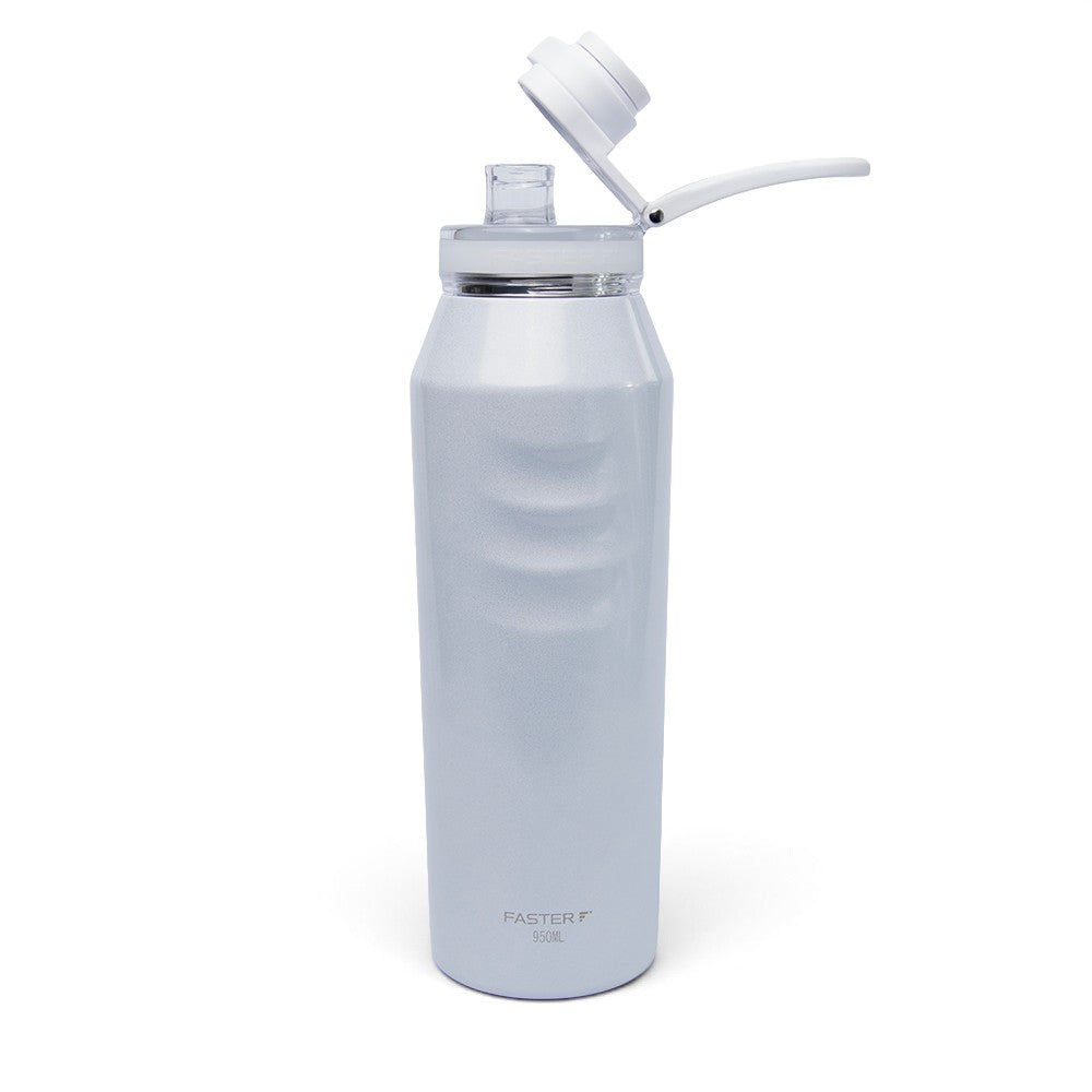 Garrafa Térmica Faster Oásis Shine White - 950ml