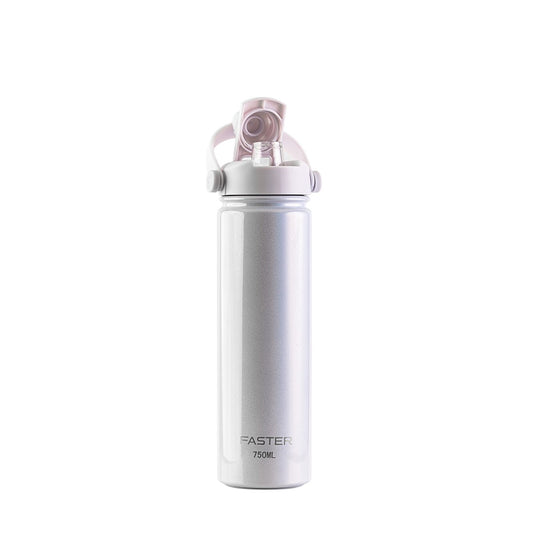 Garrafa Térmica Faster Strap Shine White 750ML