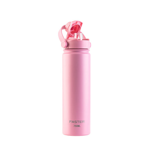 Garrafa Térmica Faster Strap Rosa Iogurte 750ML