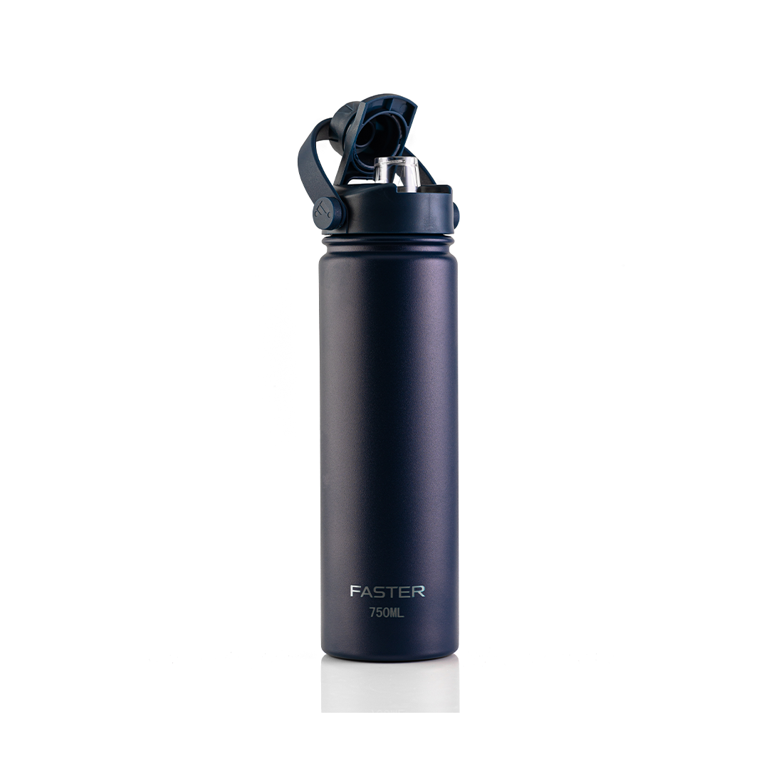 Garrafa Térmica Faster Strap Azul Marinho 750ML