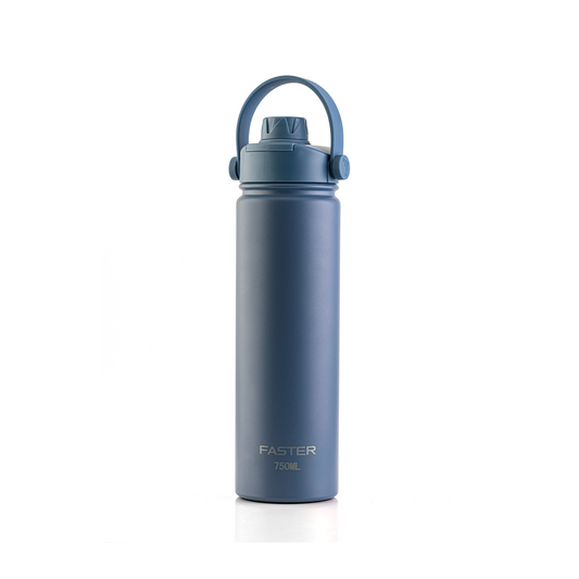 Garrafa Térmica Faster Strap Azul Jeans 750 ML