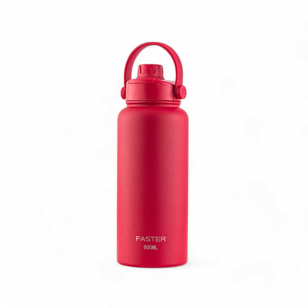 Garrafa Térmica Faster Strap Vermelha 900ML