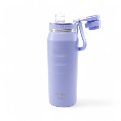 Garrafa Térmica Faster Oásis Azul Acqua - 500ml