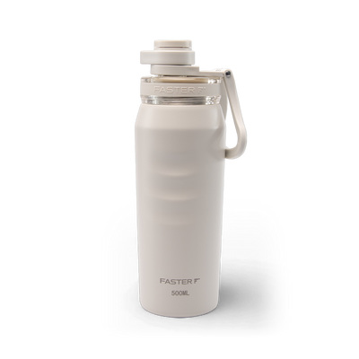 Garrafa Térmica Faster Oásis Bege Areia - 500ml
