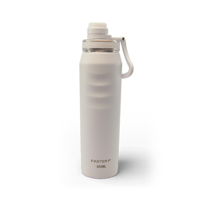 Garrafa Térmica Faster Oásis Bege Areia - 650ml