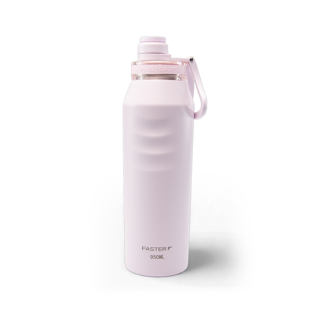Garrafa Térmica Faster Oásis Rosa Bela - 950ml