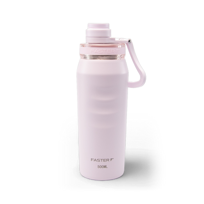 Garrafa Térmica Faster Oásis Rosa Bela - 500ml
