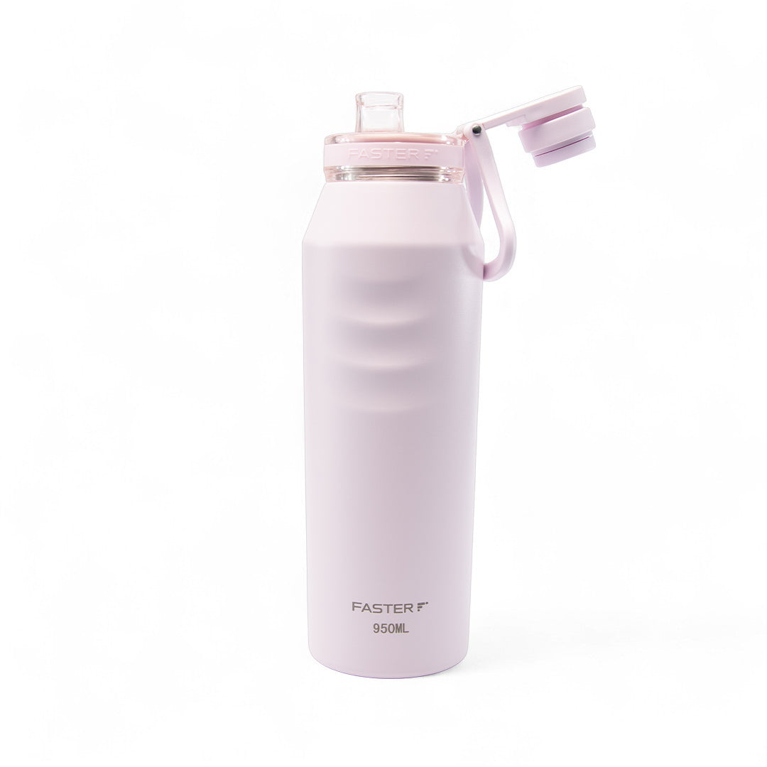 Garrafa Térmica Faster Oásis Rosa Bela - 950ml