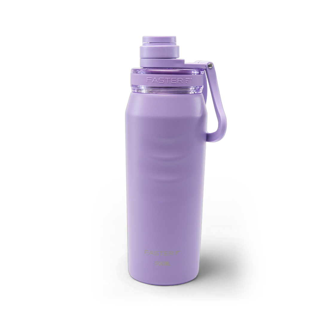 Garrafa Térmica Faster Oásis Roxo Brisa - 500ml