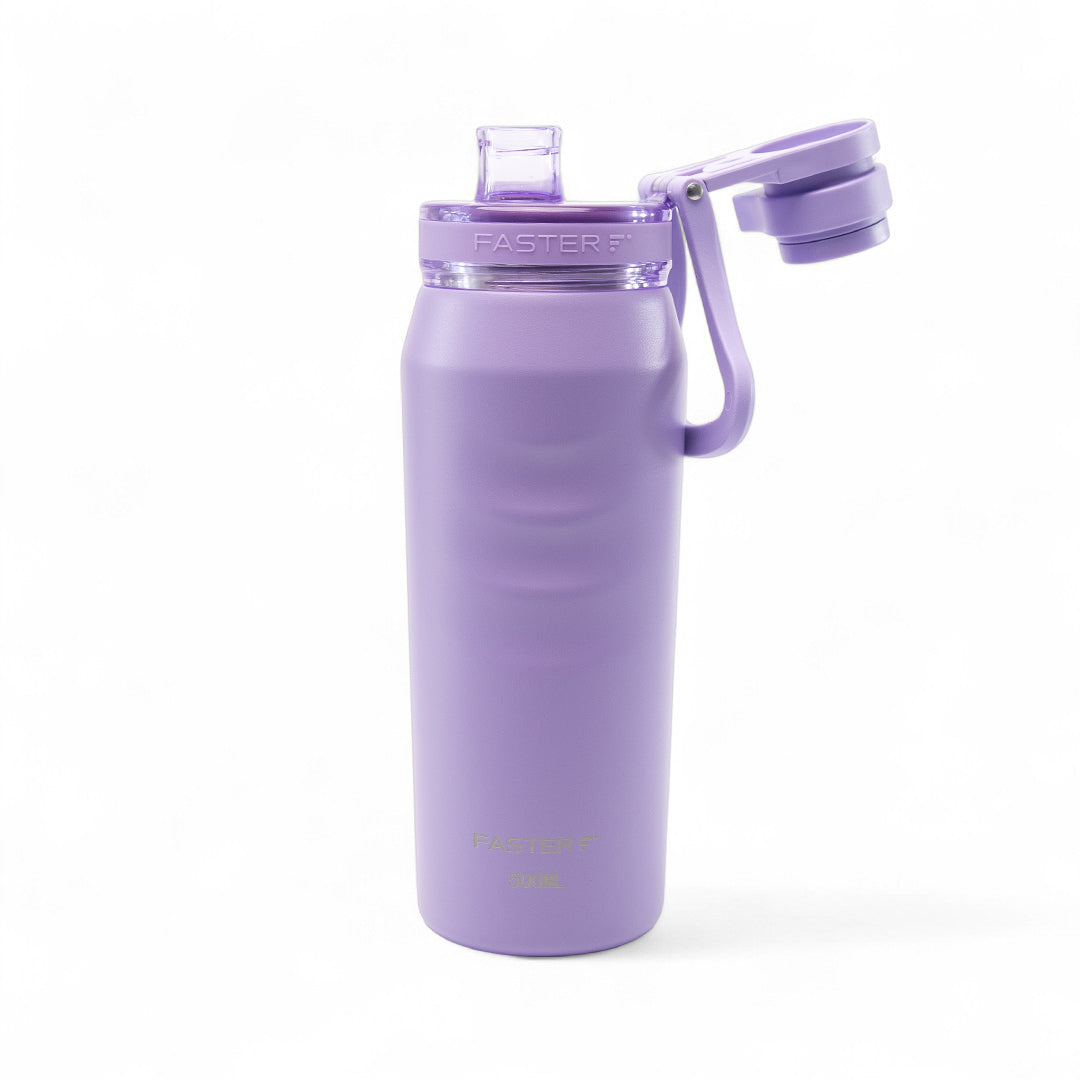 Garrafa Térmica Faster Oásis Roxo Brisa - 500ml
