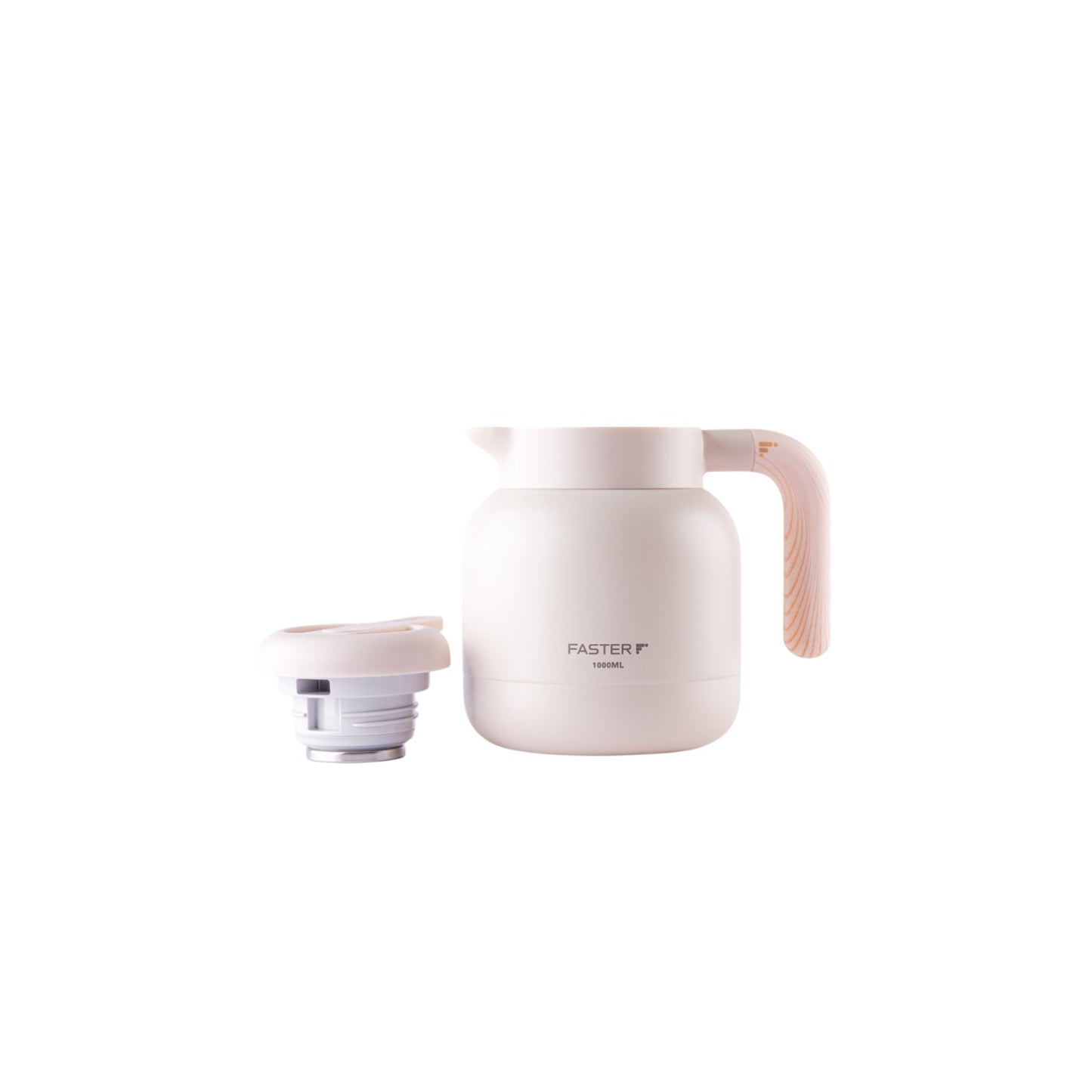 Kit Dia das Mães: Garrafa de Café Milk + 4 Xícaras com Pires 200ml