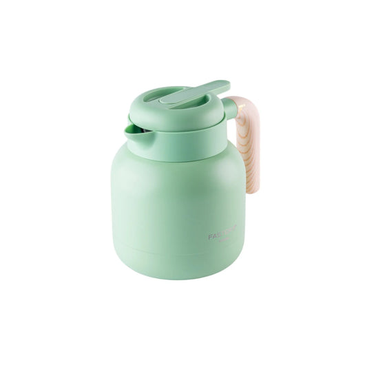 Kit Dia das Mães: Garrafa de Café Chá Verde + 4 Xícaras com Pires 200ml