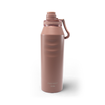 Garrafa Térmica Faster Oásis Marrom Duna - 950ml