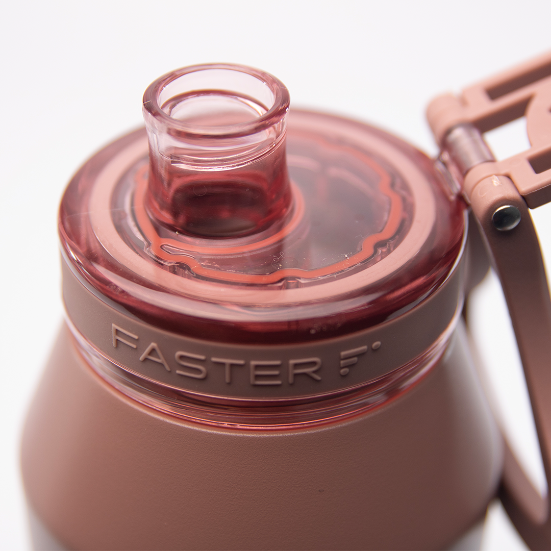 Garrafa Térmica Faster Oásis Marrom Duna - 650ml