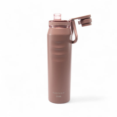 Garrafa Térmica Faster Oásis Marrom Duna - 650ml