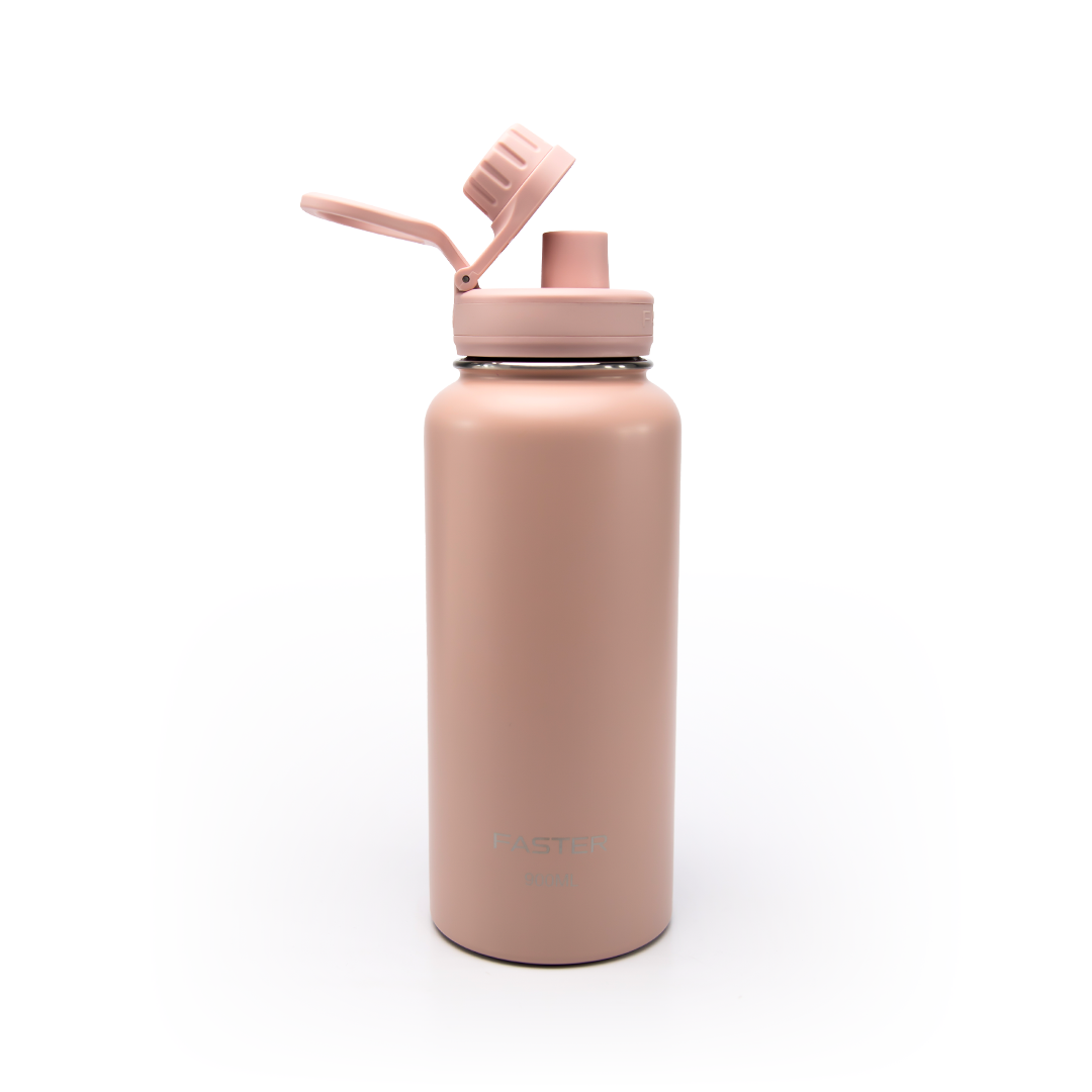 Garrafa Térmica Faster Rosa Blush 900ml - Essense
