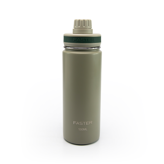 Garrafa Térmica Faster Verde Mar 500ml - Essense