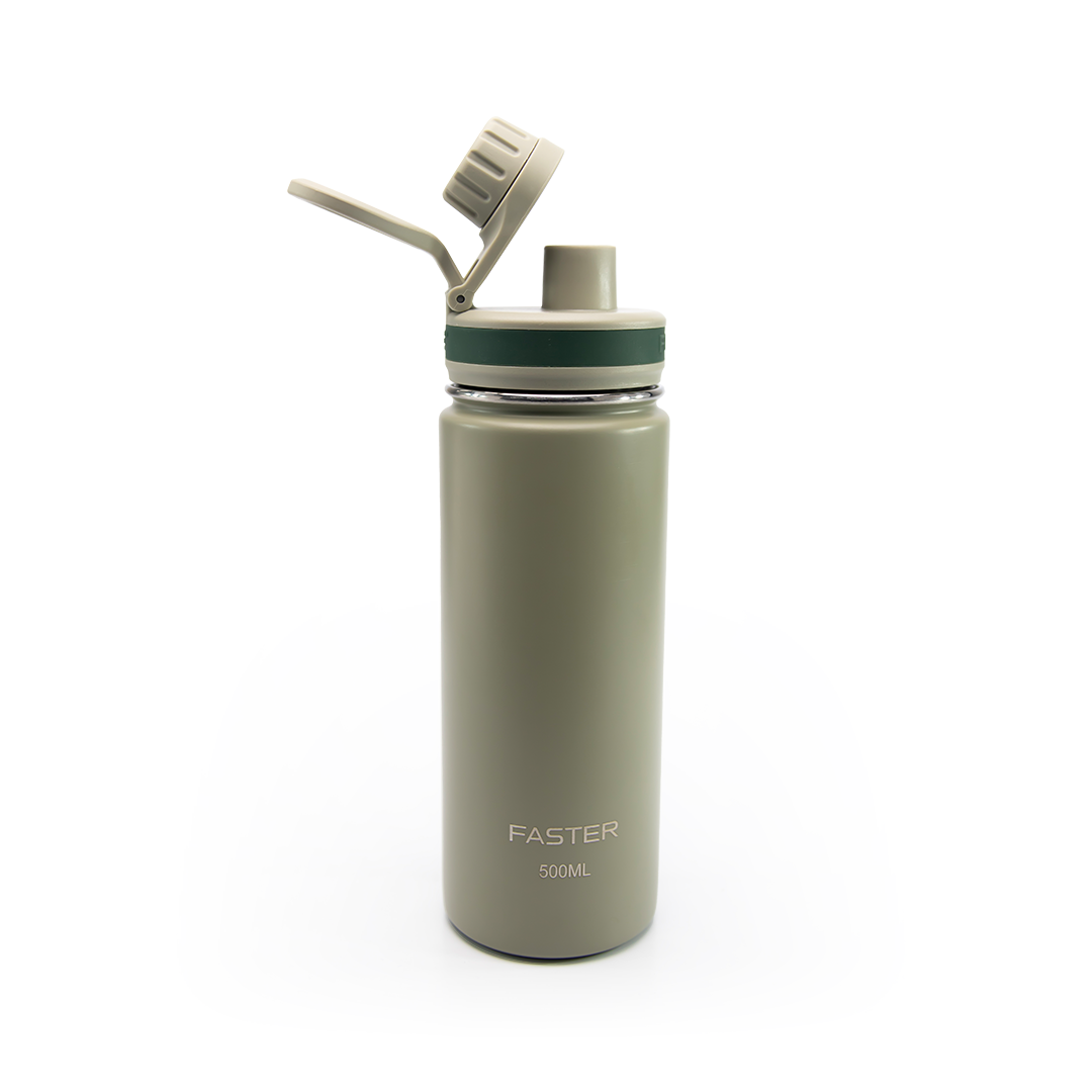Garrafa Térmica Faster Verde Mar 500ml - Essense
