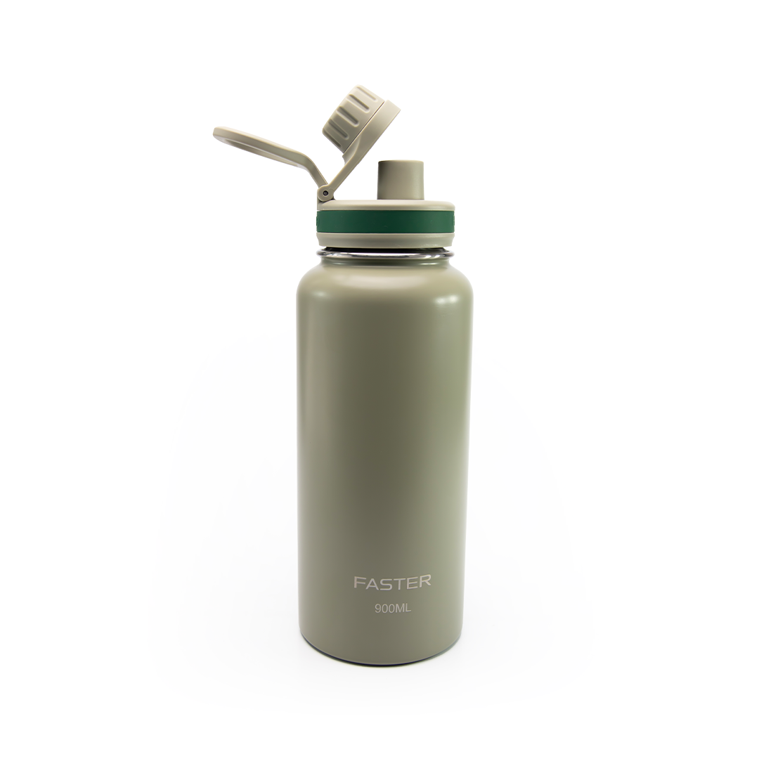 Garrafa Térmica Faster Verde Mar 900ml - Essense