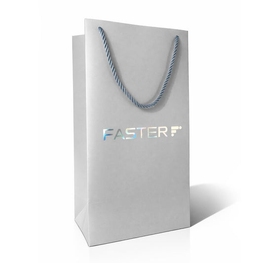 Faster embalagem presente