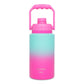 Garrafa Térmica Gig Fast Pink e Verde 1800ml