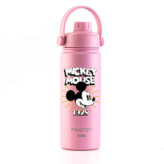 Garrafa Térmica Faster Strap Iorgute Mickey Brilho do Ícone - 500ml