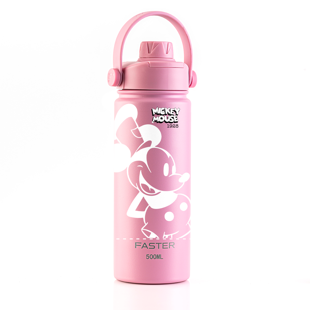 Garrafa Térmica Faster Strap - Iorgute Mickey Par Clássico - 500ml