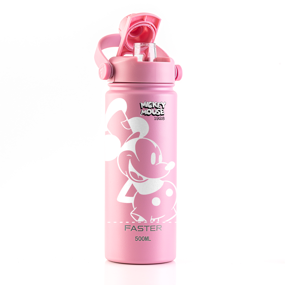Garrafa Térmica Faster Strap - Iorgute Mickey Par Clássico - 500ml