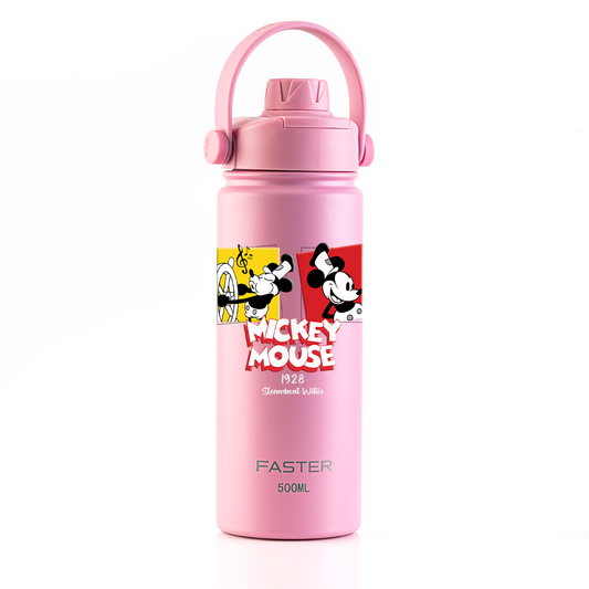 Garrafa Térmica Faster Strap Iorgute Mickey Cenas do Steamboat - 500ml