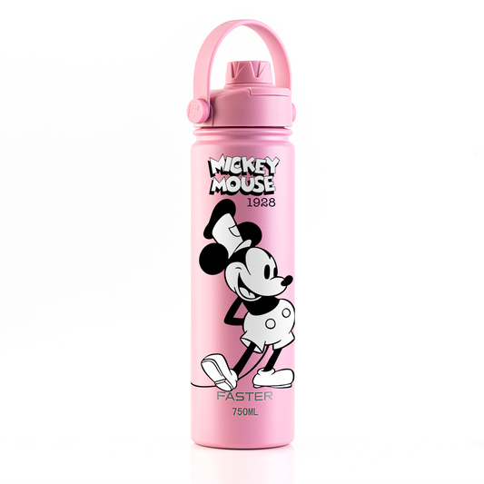 Garrafa Térmica Faster Strap Iorgute Mickey O Capitão - 750ml