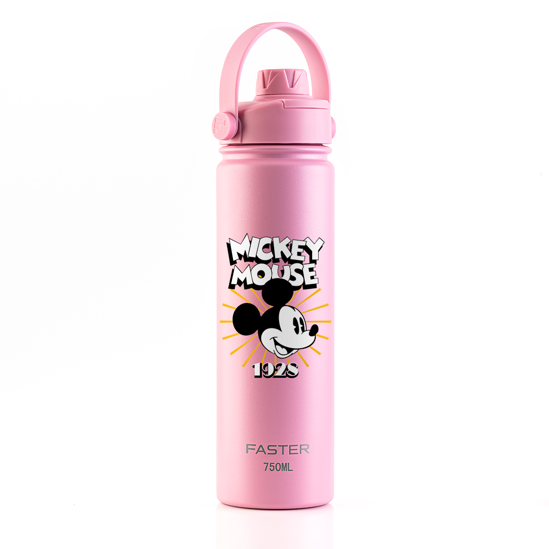 Garrafa Térmica Faster Strap Iorgute Mickey Brilho do Ícone - 750ml