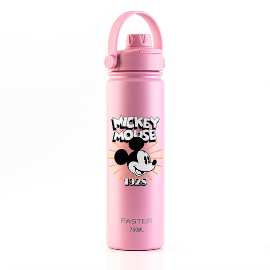 Garrafa Térmica Faster Strap Iorgute Mickey Brilho do Ícone - 750ml