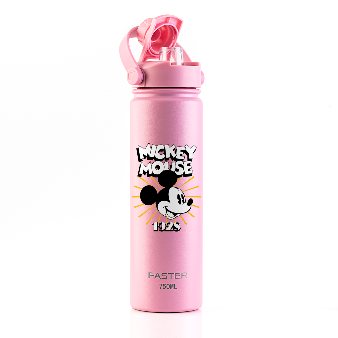 Garrafa Térmica Faster Strap Iorgute Mickey Brilho do Ícone - 750ml