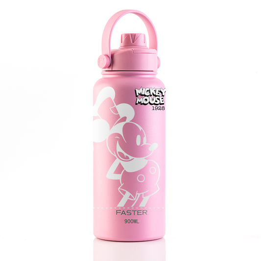 Garrafa Térmica Faster Strap Iorgute Mickey Par Clássico - 900ml