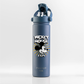 Garrafa Térmica Faster Strap Azul Jeans Mickey Brilho do Ícone - 750ml