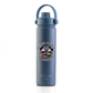 Garrafa Térmica Faster Strap Azul Jeans Mickey Amor em Preto e Branco - 750ml