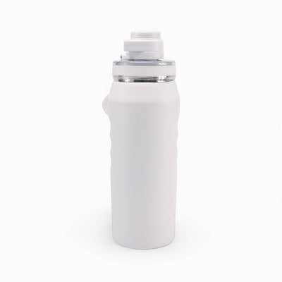 Garrafa Térmica Faster Oásis Branca Lótus - 500ml