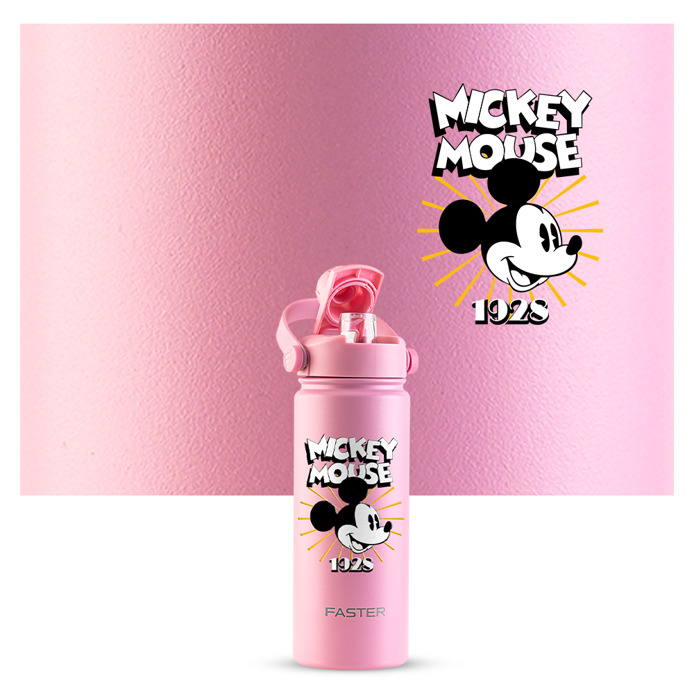 Garrafa Térmica Faster Strap Iorgute Mickey Brilho do Ícone - 750ml