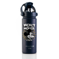 Garrafa Térmica Faster Strap Azul Marinho Mickey Brilho do Ícone - 500ml