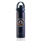 Garrafa Térmica Faster Strap Azul Marinho Mickey Amor em Preto e Branco - 750ml