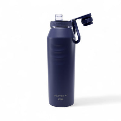 Garrafa Térmica Faster Oásis Azul Marino - 950ml