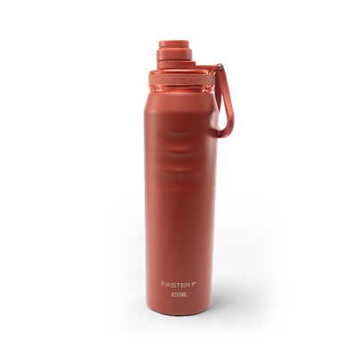 Garrafa Térmica Faster Oásis Papoula - 650ml