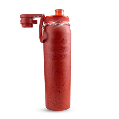 Garrafa Térmica Faster Oásis Preciosa Papoula - 650ml