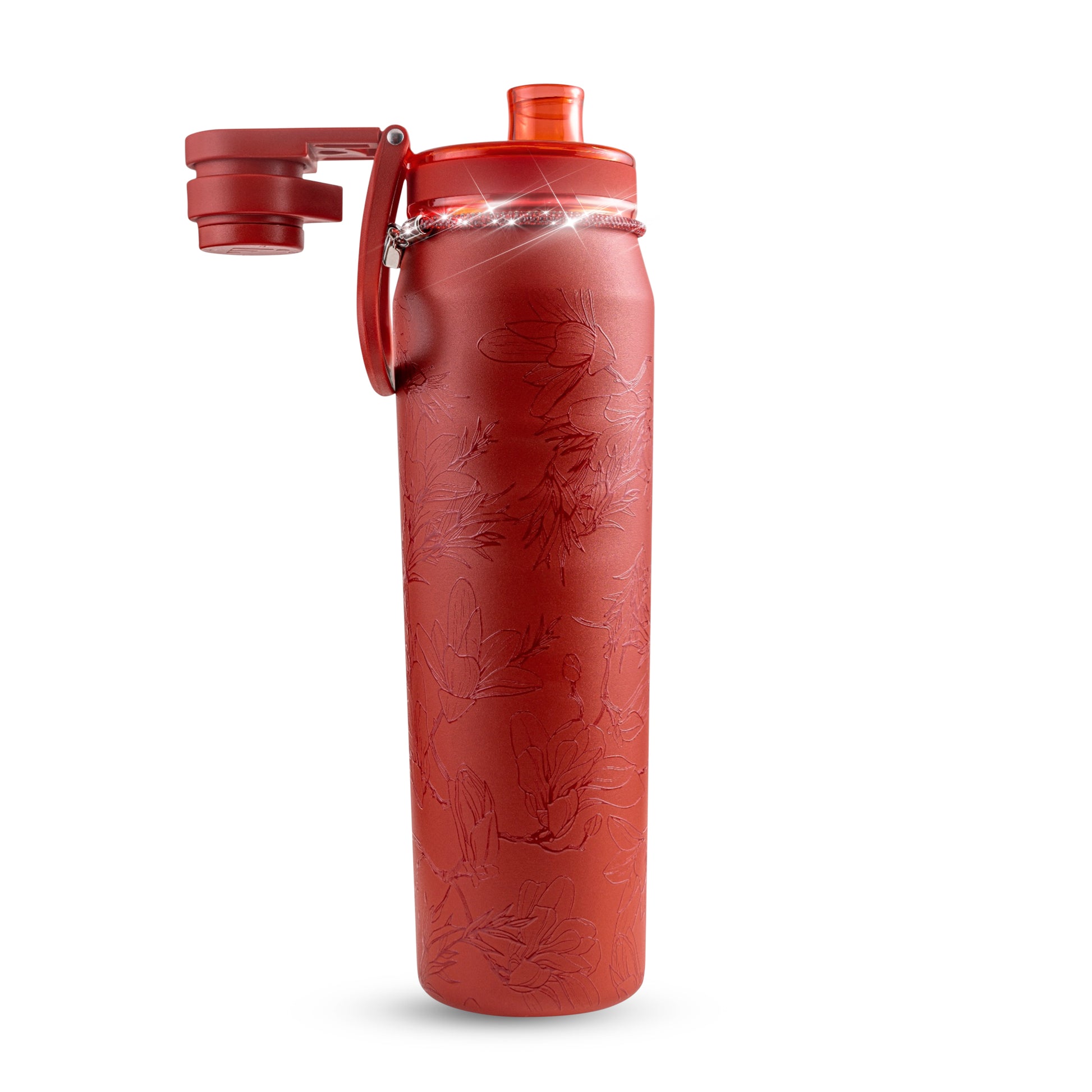 Garrafa Térmica Faster Oásis Preciosa Papoula - 650ml