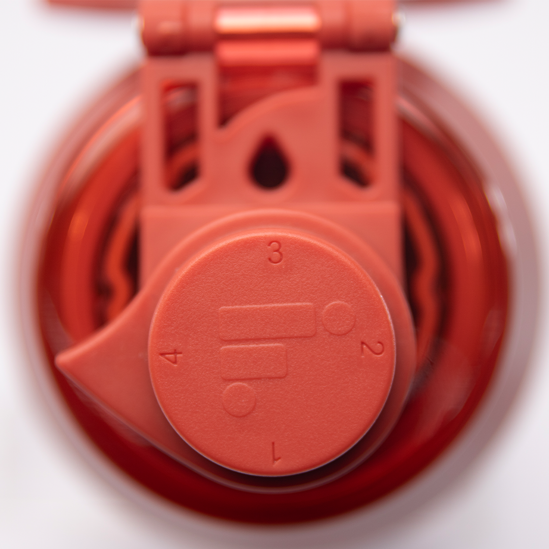 Garrafa Térmica Faster Oásis Vermelha Papoula - 500ml