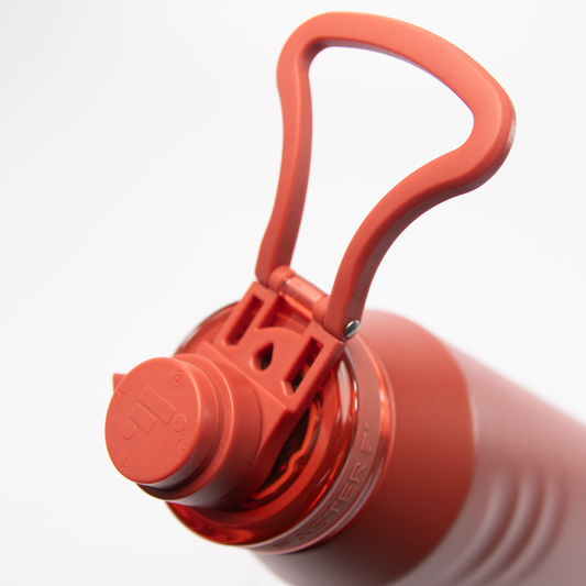 Garrafa Térmica Faster Oásis Vermelha Papoula - 1100ml