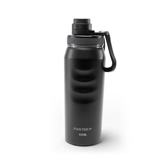 Garrafa Térmica Faster Oásis Preta - 500ml