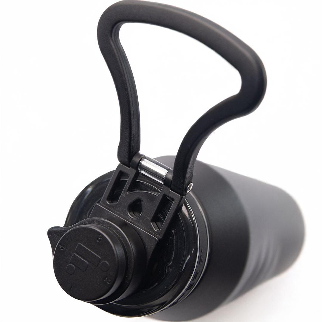 Garrafa Térmica Faster Oásis Preta - 650ml